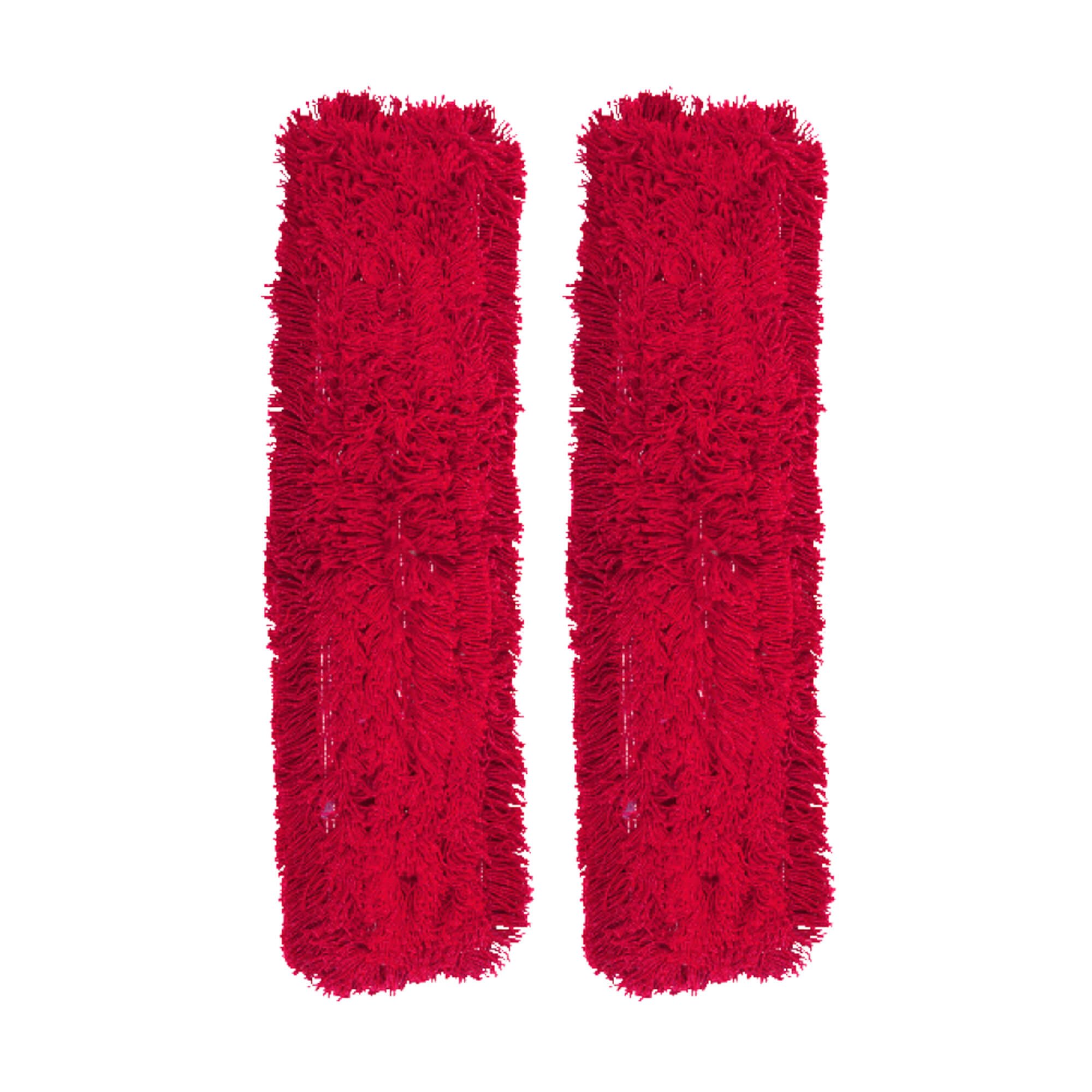 Manchons V-Sweeper, 102 cm, rouge, paquet de 2